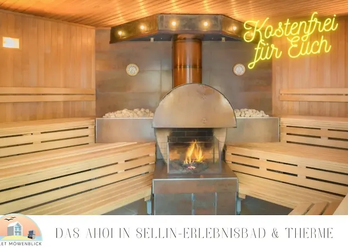 Chalet Moewenblick Ruegen Mit Meerblick, Sauna Und Kamin