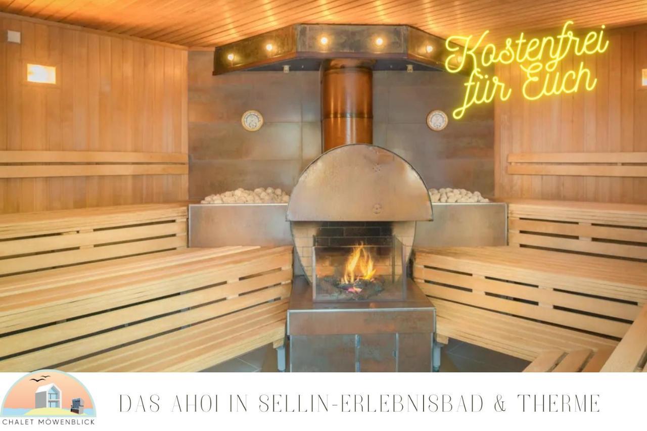 Moewenblick Ruegen Mit Meerblick, Sauna Und Kamin *